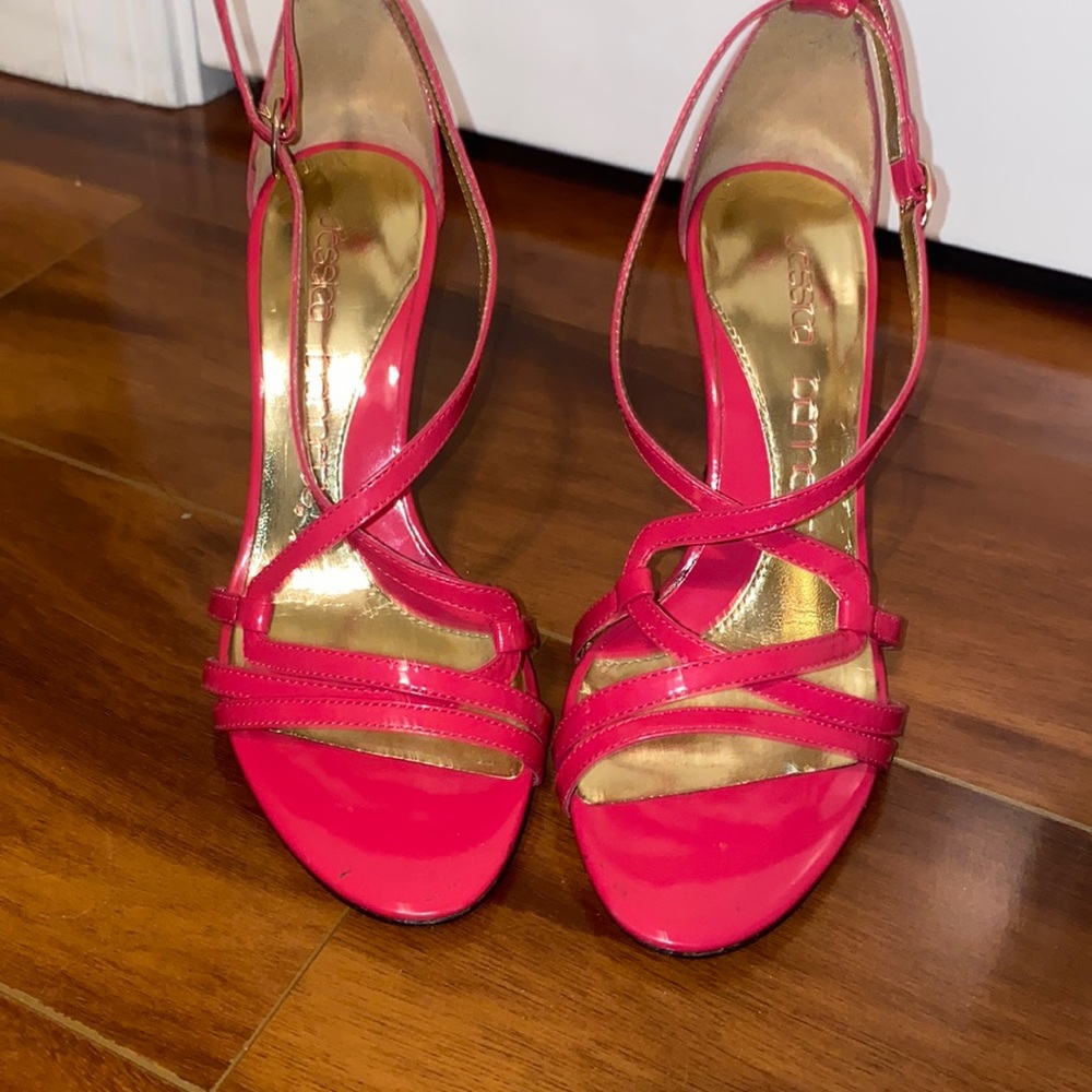 Pink heels